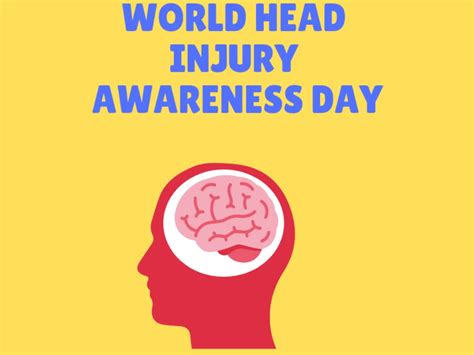 World Head Injury Awareness Day 2023: Do not take head injury lightly!, world head injury ...