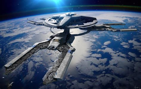 Space station from The Orville, by Nick Hiatt : r/ImaginaryStarships