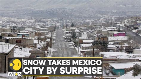 WION Climate Tracker: Mexico witnesses snowfall after 55 years | Latest ...