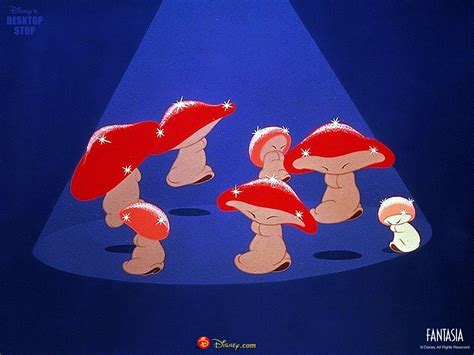 Dancing Mushrooms and Hop Low - Fantasia 19040 | Fantasia disney, Disney images, Disney favorites