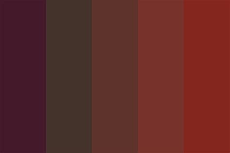 Mahogany Dream Color Palette