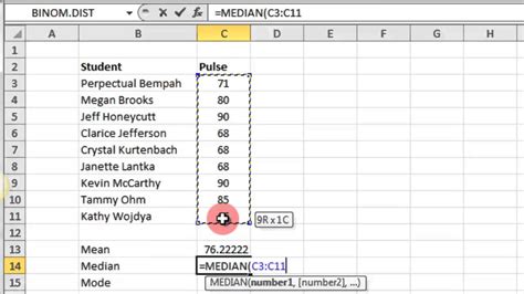 How To Find Mean In Microsoft Excel - Haiper