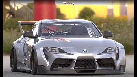 Tuning Pandem Toyota Supra A90 Widebody kit 2019 - YouTube