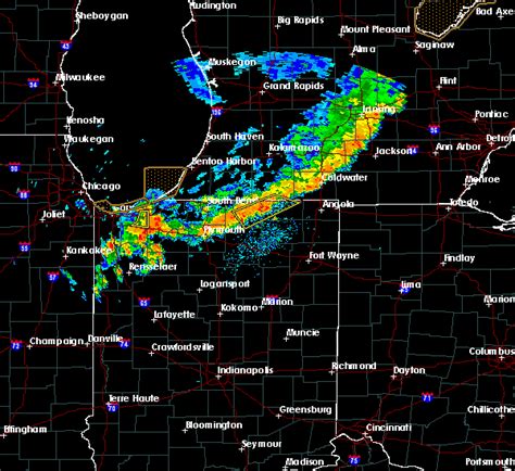 Interactive Hail Maps - Hail Map for Elkhart, IN