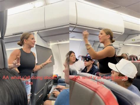 People have turned the infamous viral plane incident involving a woman ...