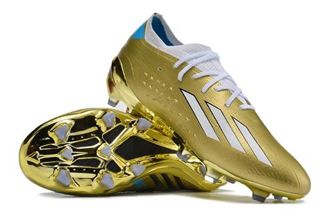 Adidas X Speedportal .1 2022 World Cup Football Boots FG Golden Yellow Football Boots