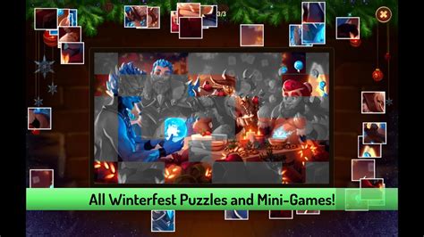 Hero Wars — Winterfest Puzzles and Matching Mini-Game - YouTube