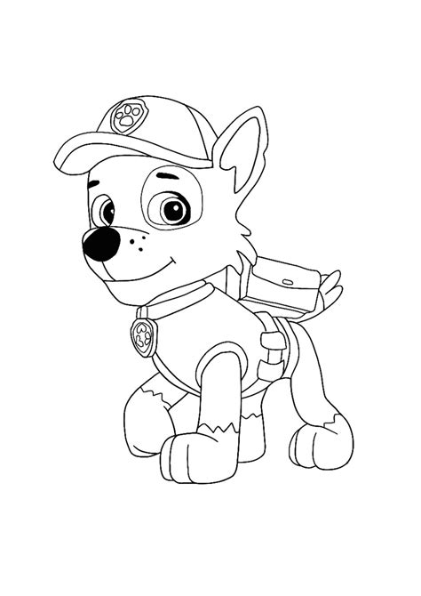 Paw Patrol Rocky coloring page | Paw patrol coloring, Paw patrol coloring pages, Paw patrol rocky