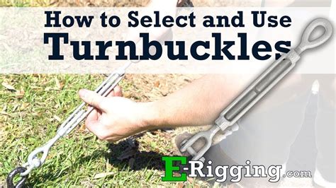 How To Install A Turnbuckle