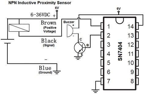 Npn Proximity Sensor Wiring Diagram - Homemadeist