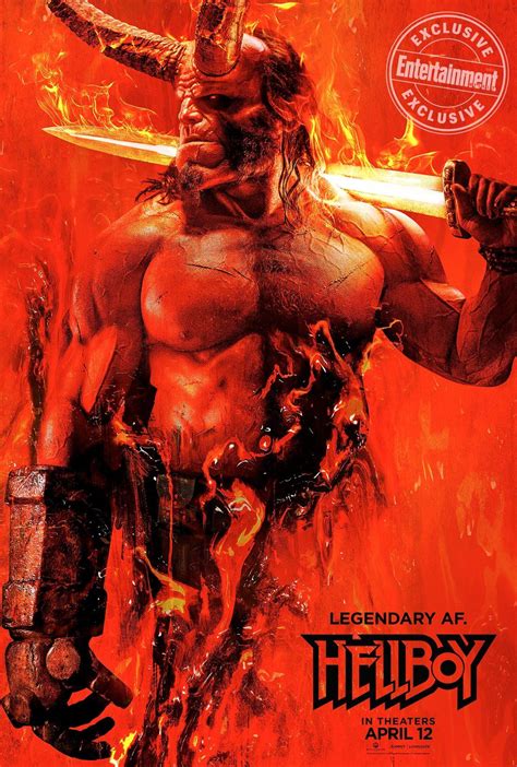 Hellboy Reboot Poster Shows David Harbour as the Right Hand of Doom | Collider