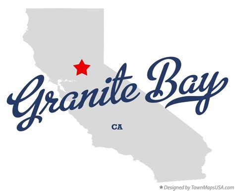 Map of Granite Bay, CA, California