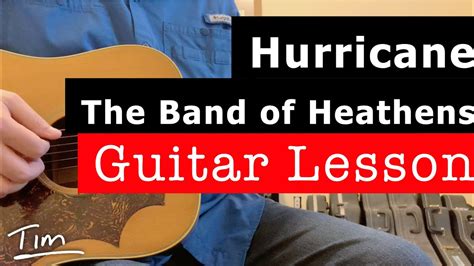 The Band Of Heathens Hurricane Guitar Lesson, Chords, and Tutorial ...