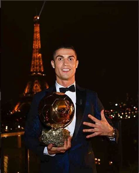 Cristiano Ronaldo consigue su quinto "Balón de Oro" - magazinespain.com | Ronaldo real ...