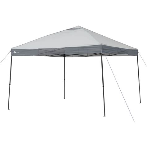 Ozark Trail 20' X 10' Straight Leg (200 Ft Coverage), White, Outdoor Easy Pop Up Canopy ...