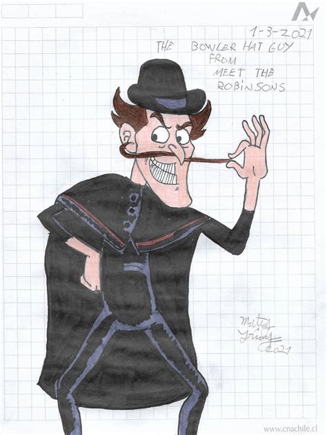 The Bowler Hat Guy from Meet The Robinsons by matiriani28 on DeviantArt