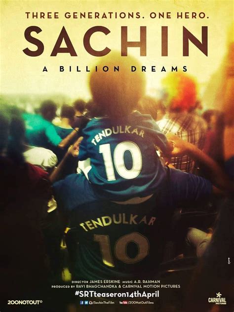 Sachin: A Billion Dreams (2017) Movie Trailer, Cast and India Release ...