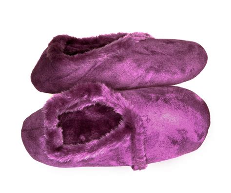 DeluxeComfort.com Women's Slippers Fur Lined Suede