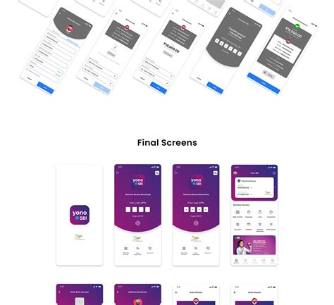 SBI Yono App Redesign UX/UI Case Study :: Behance