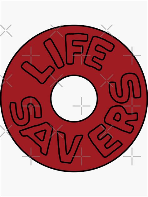 "life saver candy " Sticker for Sale by -Ana- | Redbubble