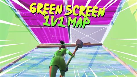 GREEN SCREEN 1V1 - Fortnite Creative Map Code - Dropnite