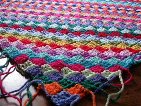 The Sunroom UK: Tiny Tiles Mosaic Crochet Blanket