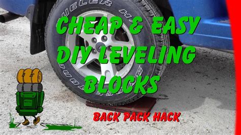 Homemade Rv Leveling Blocks / DIY RV Leveling Pads - YouTube - Leveling blocks are an ...