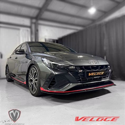 M&S VELOCE Line Type S Full Lip Kit For Hyundai Elantra N 2022 ...