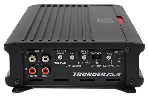 MTX THUNDER75.4 400 Watt RMS 4-Channel Amplifier 2-Ohm Car Stereo+Amp Wire Kit | eBay