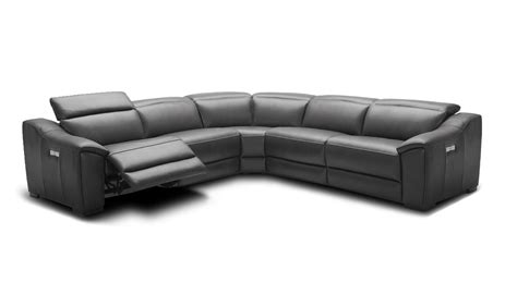 Advanced Adjustable Curved Sectional Sofa in Leather | Italian leather sectional sofa, Sectional ...