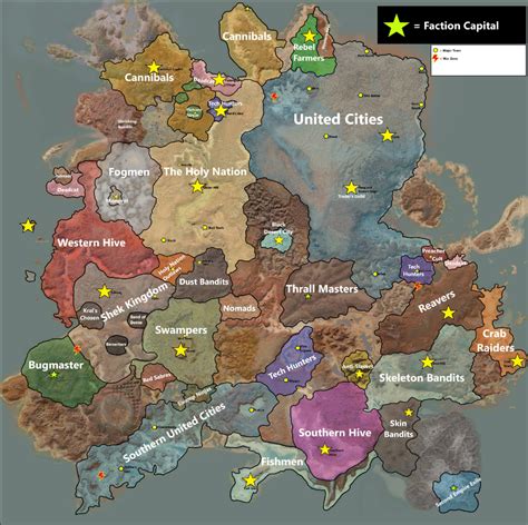 Steam Community :: Guide :: Political Map of Kenshi №3