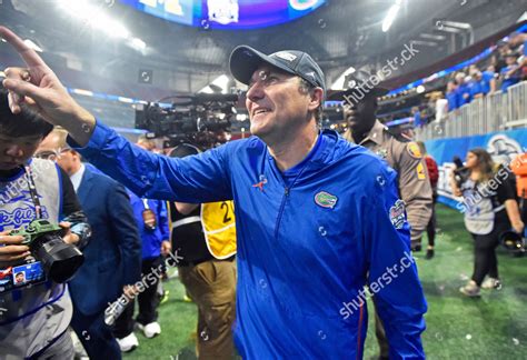 Florida Gators Coach Dan Mullen Acknowledges Editorial Stock Photo ...