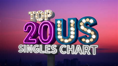 Top 20 US Singles Chart on Behance