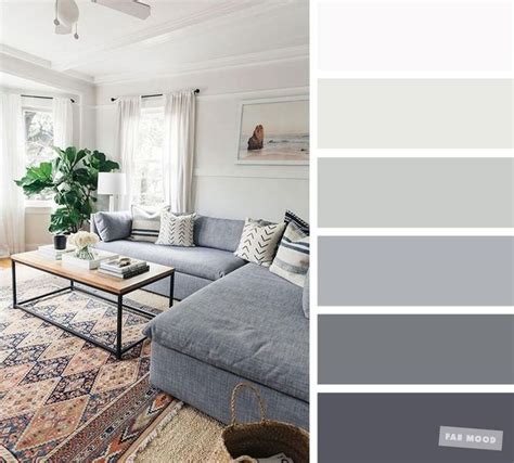 The best living room color schemes - Grey Palette | Living room color schemes, Living room grey ...