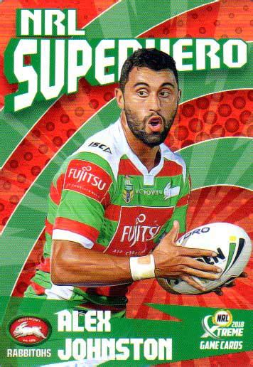 2018 NRL Xtreme Superhero SH23 Alex Johnston Rabbitohs | Diggaz Trading ...