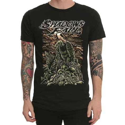 Shadows Fall Band Rock T-Shirt | WISHINY