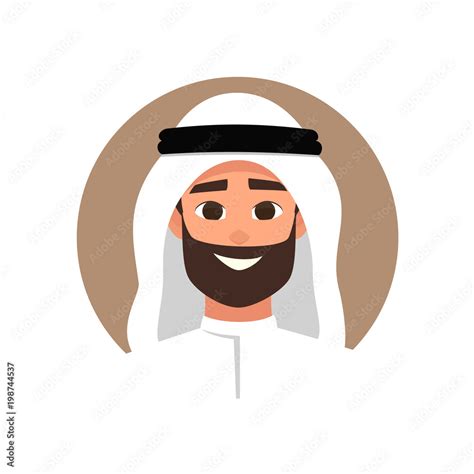 Arabic Man Clipart Image