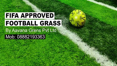 Artificial Turf Installation of Fifa Approved/Artificial Grass ...