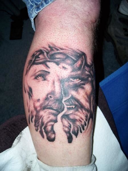 jesus satan tattoo by tattoosbyjon on DeviantArt