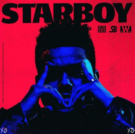 the weeknd starboy wallpaper,album cover,font,album,poster,electric blue (#264525) - WallpaperUse