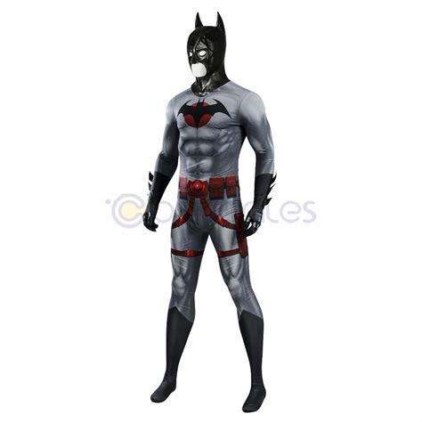 Flashpoint Batman Cosplay Costumes Thomas Wayne Cotton Jumpsuits