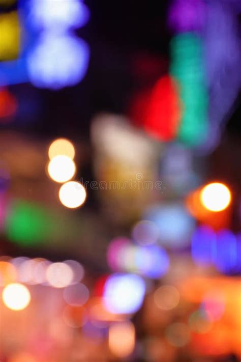 Night city neon lights stock photo. Image of sightseeing - 178340934