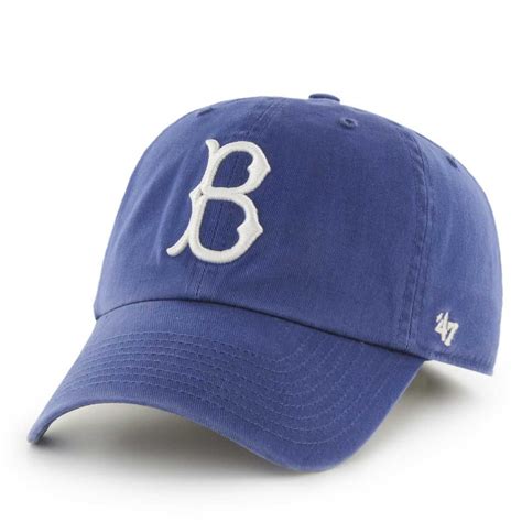 Brooklyn Dodgers 47 Brand Blue Clean Up Slouch Adjustable Strap Hat Cap | Mlb apparel, Brewers ...