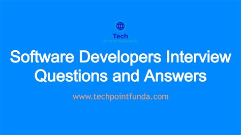 Software Developers Interview Questions and Answers