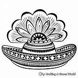 Sombrero Coloring Pages  Free & Printable sketch template