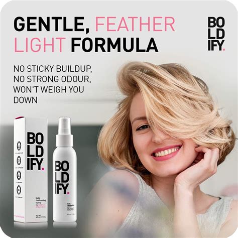 BOLDIFY Hair Thickening Spray - Get Thicker Hair in 60 Seconds ...