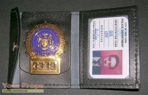 Prince of the City NYPD ID card & shield replica movie prop