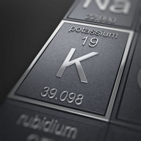 Potassium Periodic Table of the Elements Facts