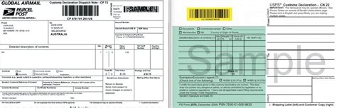 Usps Printable Customs Form