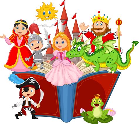 Imagination in a children fairy tail fantasy book 8733483 Vector Art at Vecteezy